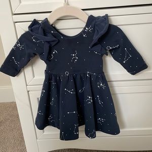 Monica and Andy Double Ruffle dress